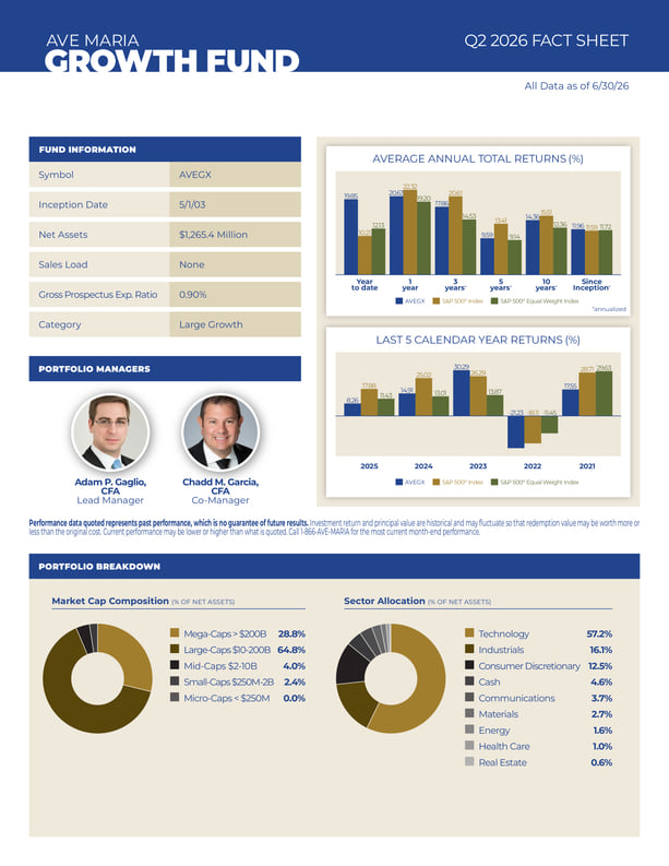 AVEGX Fact Sheet