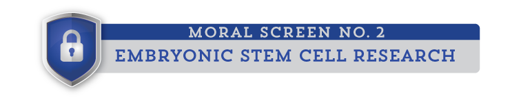 moral screen 2: Embryonic Stem Cell Research